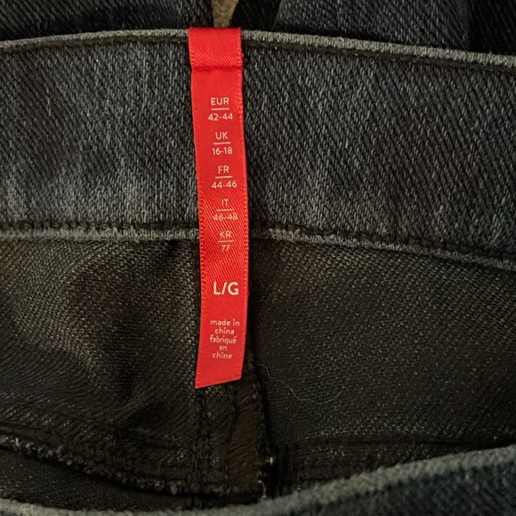 Spanx Jean leggings size large - Picture 4 of 7